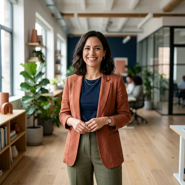 Portrait of Elena Rostova, CEO